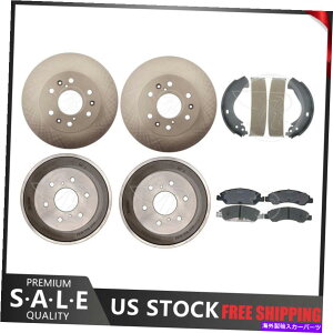 brake disc rotor 2007NGMC Sierra 1500NVbNZ~bNpbhu[L[^[ +u[LhV[Y For 2007 GMC Sierra 1500 Classic Ceramic Pads & Brake Rotors + Brake Drums Shoes