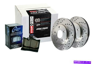 brake disc rotor STOPTECH 979.33039R SELECT SPORT AXLE PACK FITS A3 BEETLE EOS GTI JETTA PASSAT Stoptech 979.33039R Select Sport Axle Pack Fits A3 Beetle Eos Gti Jetta Passat