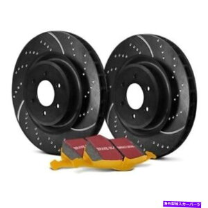 brake disc rotor Chevy Trailblazer 06-09�u���[�L�L�b�gEBC�X�e�[�W5�X�[�p�[�X�g���[�gdempled��slotted�p For Chevy Trailblazer 06-09 Brake Kit EBC Stage 5 Super Street Dimpled & Slotted�y���s�A���i�z