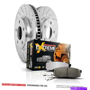 brake disc rotor �p���[�X�g�b�vK7079-36 Z36�g���b�N/�g�E�u���[�L�L�b�g�t�����g�����h���[�o�[�f�B�X�J�o���[ Power Stop K7079-36 Z36 Truck/Tow Brake Kit for Front Land Rover Discovery�y���s�A���i�z