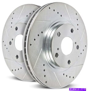 brake disc rotor �p���[�X�g�b�vAR85114XPR���A�G�{�����[�V�����h�������X���b�g���[�^�[�y�AAR85114XPR Power Stop AR85114XPR Rear Evolution Drilled & Slotted Rotor Pair AR85114XPR�y���s�A���i�z