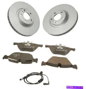 brake disc rotor {̃tgu[LLbgpbhBMW E70 X5 E71 X6 07-10pɐݒ肳ꂽfBXN[^[xg Genuine Front Brake Kit Pads Vented Disc Rotors Set for BMW E70 X5 E71 X6 07-10