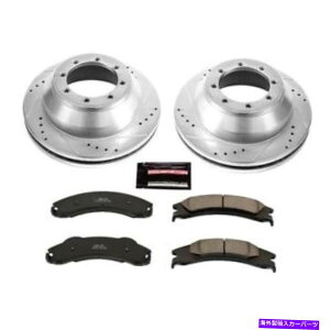 brake disc rotor 08-19�t�H�[�hE-350�X�[�p�[�f���[�e�B���AZ23�G�{�����[�V�����X�|�[�c�u���[�L�L�b�g�̃p���[�X�g�b�v PowerStop for 08-19 Ford E-350 Super Duty Rear Z23 Evolution Sport Brake Kit�y���s�A���i�z