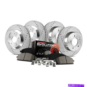 brake disc rotor |eBAbNG8 09u[LLbgp[Xgbv1NbNZ23G{[VX|[ch For Pontiac G8 09 Brake Kit Power Stop 1-Click Z23 Evolution Sport Drilled &