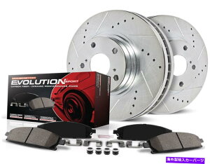 brake disc rotor PowerStop K5977SVZ23G{[VX|[c12-18tH[htH[JX Powerstop K5977 Rubberized Shims Z23 Evolution Sport for 12-18 Ford Focus