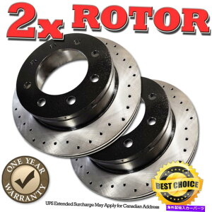 brake disc rotor RH0771 2003 2004 2005 Dodge RAM 2500 3500̃ANXhu[L[^[ RH0771 REAR Cross Drilled Brake Rotors FOR 2003 2004 2005 Dodge Ram 2500 3500