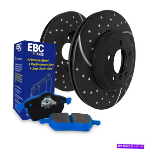 brake disc rotor EBCu[LS6KF1101 S6 KITS BLUESTUFFGD ROTORS FITS 05-06 GTO EBC Brakes S6KF1101 S6 Kits Bluestuff and GD Rotors Fits 05-06 GTO