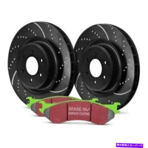 brake disc rotor Kia Sorento 15-20 EBC�X�e�[�W3�g���b�N��SUV Dempled��Slotted Front Brake Kit�p For Kia Sorento 15-20 EBC Stage 3 Truck & SUV Dimpled & Slotted Front Brake Kit�y���s�A���i�z