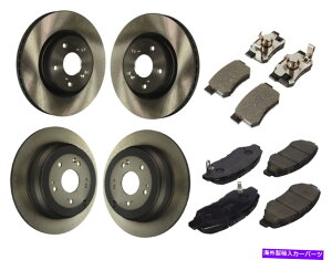 brake disc rotor {OEMtg300mmA305mmfBXNu[L[^[ƃz_CR-Vppbh Genuine OEM Front 300mm & Rear 305mm Disc Brake Rotors & Pads For Honda CR-V