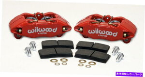 brake disc rotor EBEbh140-13029-Ru[LLp[ƃpbhLbgAԁAtg Wilwood 140-13029-R Brake Caliper and Pad Kit, Red, Front