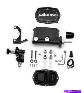 brake disc rotor Wilwood Compact Tandem M/C -7/8in Bore -W/Bracket and Valve�iPushrod�j-Black Wilwood Compact Tandem M/C - 7/8in Bore - w/Bracket and Valve (Pushrod) - Black�y���s�A���i�z