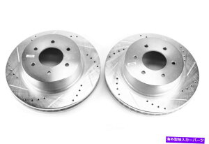 brake disc rotor �f�B�X�N�u���[�L���[�^�[�Z�b�g�t�����g�p���[�X�g�b�vJBR1754XPR�t�B�b�g16-22���Y�^�C�^��XD Disc Brake Rotor Set Front Power Stop JBR1754XPR fits 16-22 Nissan Titan XD�y���s�A���i�z