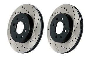 brake disc rotor 15-19AEfBS3v~ApSTOPTECHhhX|[ctgu[L[^[ StopTech Drilled Sport Front Brake Rotors for 15-19 Audi S3 Premium