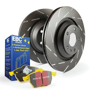 brake disc rotor EBC for Cadillac CTS 2009-2014 Front Brake Kit S9 YellowStuff�A�L�b�g�Ƃ��Ĕ̔� EBC For Cadillac CTS 2009-2014 Front Brake Kit S9 Yellowstuff, Sold As Kit