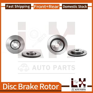 brake disc rotor {{XC60 2010-2015p̃tgAu{R[eBOOEu[L[^[Zbg Front & Rear Brembo Coated OE Brake Rotors Set For Volvo XC60 2010-2015
