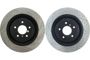 brake disc rotor 2011-2013 Infiniti M56�i44882�j�̃t�����g�y�ASTOPTECH�f�B�X�N�u���[�L���[�^�[ Front PAIR Stoptech Disc Brake Rotor for 2011-2013 INFINITI M56 (44882)�y���s�A���i�z