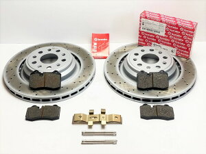brake disc rotor Maserati Ghibli SQ4 Quattroporte AWD���A�u���[�L�p�b�h�ƃ��[�^�[ Maserati Ghibli SQ4 Quattroporte AWD Rear Brake Pads & Rotors�y���s�A���i�z