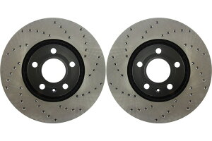 brake disc rotor 2002N2005ÑAEfBA4i42363j̃tgyASTOPTECHfBXNu[L[^[ Front PAIR Stoptech Disc Brake Rotor for 2002-2005 Audi A4 (42363)
