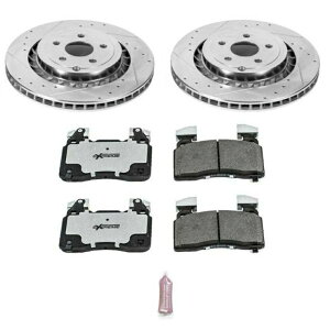 brake disc rotor p[Xgbv14-17tBbgV{[SStgZ26Xg[gEHA[u[LLbg-K7007-26 Power Stop 14-17 fits Chevrolet SS Front Z26 Street Warrior Brake Kit - K7007-26