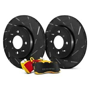 brake disc rotor Dodge Charger 2006 EBC S9KR1006�X�e�[�W9�X�[�p�[�X���[�p�[�X���b�g���A�u���[�L�L�b�g�p For Dodge Charger 2006 EBC S9KR1006 Stage 9 Super Sleeper Slotted Rear Brake Kit