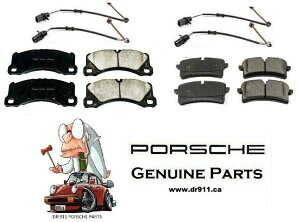 brake disc rotor |VF}J3.6L^[{tgуAu[LpbhƃZT[̃Zbg{ Porsche Macan 3.6L Turbo Set of Front & Rear Brake Pads & Sensors GENUINE