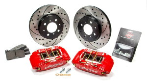brake disc rotor z_/ALbhh140-12996-DR̃EBEbhu[LLbgtg Wilwood Brake Kit Front for Honda/Acura Red Drilled 140-12996-DR