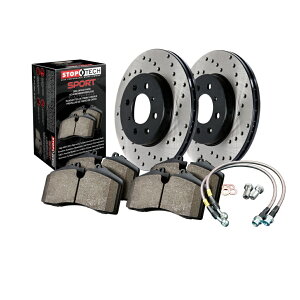 brake disc rotor Audi A4/A4 Quattro/Q5 09-16 Axle Pack Passenger��Driver Rotor��Pad��StopTech StopTech For Audi A4/A4 Quattro/Q5 09-16 Axle Pack Passenger &Driver Rotor & Pad�y���s�A���i�z