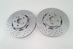 brake disc rotor �����Z�f�XE63 AMGS C63 GT GT63 SL55 SL63 CLS63�t�����g�u���[�L���[�^�[TOPEURO��1049 Mercedes E63 AmgS C63 Gt Gt63 Sl55 Sl63 Cls63 front brake rotors TopEuro #1049�y���s�A���i�z