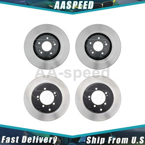 brake disc rotor 2003�N����2006�N�̎O�H4x�t�����g���A�f�B�X�N�u���[�L���[�^�[���C�x�X�g�u���[�L For 2003-2006 Mitsubishi 4X Front Rear Disc Brake Rotor Raybestos Brakes�y���s�A���i�z