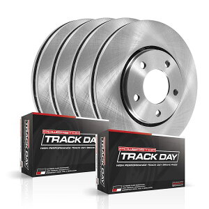 brake disc rotor TDBK5823 PowerStop 4-Wheel�Z�b�g�u���[�L�f�B�X�N�ƃp�b�h�L�b�g�̑O���M37 FX50�p TDBK5823 Powerstop 4-Wheel Set Brake Disc and Pad Kits Front & Rear for M37 FX50�y���s�A���i�z
