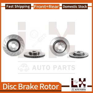 brake disc rotor 2007-2013ZfXxcS550ɌĐݒ肳ꂽtgAu{R[eBOOEu[L[^[Zbg Front & Rear Brembo Coated OE Brake Rotors Set For 2007-2013 Mercedes-Benz S550