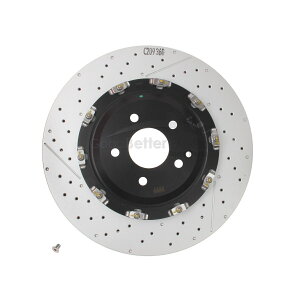 brake disc rotor �����Z�f�XMB�̂��߂�1�̐V�����u�����{�f�B�X�N�u���[�L���[�^�[�t�����g09954733 One New Brembo Disc Brake Rotor Front 09954733 for Mercedes MB