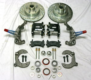 brake disc rotor �}�X�^���OII 2 �h���b�v�t�����g�f�B�X�N�u���[�L�L�b�gBLK�E�B���E�b�h�L�����p�[�X���b�g�t�H�[�h���[�^�[ Mustang II 2 Drop Front Disc Brake Kit BLK Wilwood Calipers Slotted Ford Rotors�y���s