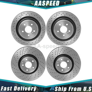 brake disc rotor 2014-2018 CLA45 AMG 4X�f�B�X�N�u���[�L���[�^�[�t�����g���A�u�����{ For 2014-2018 CLA45 AMG 4X Disc Brake Rotor Front Rear Brembo�y���s�A���i�z