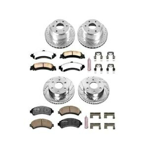 brake disc rotor Power Stop K2015-36 Z36 SILVERADO/SIERRA 1500�p�̃t�����g/���A�g���b�N/�g�E�u���[�L�L�b�g Power Stop K2015-36 Z36 Front/Rear Truck/Tow Brake Kit for Silverado/Sierra 1500�y���s�A���i�z