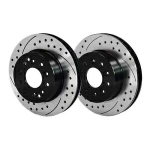 brake disc rotor Wilwood 140-11727D Promatrix�t�����g����у��A�u���[�L���[�^�[�L�b�g-SRP�h�����V�K Wilwood 140-11727D Promatrix Front and Rear Brake Rotor Kit - SRP Drilled NEW�y���s�A���i�z
