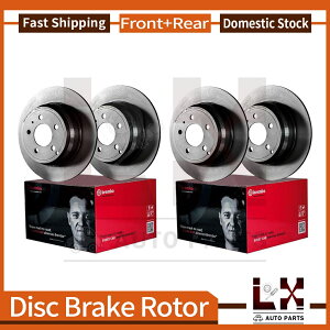 brake disc rotor 2010NtH[hF-150ɐݒ肳ꂽtgAu{R[eBOOEu[L[^[Zbg Front & Rear Brembo Coated OE Brake Rotors Set For 2010 Ford F-150