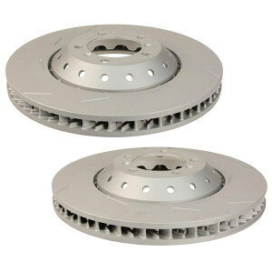 brake disc rotor |VFpip2tg390mmfBXNu[L[^[SHWptH[}XyAZbg SHW Performance Pair Set of 2 Front 390mm Disc Brake Rotors For Porsche Panamera