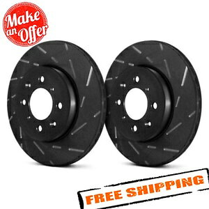 brake disc rotor EBC USRubN_bVV[YX|[cXbgt1s[Xu[L[^[17-19AEfBA4 EBC USR BlackDash Series Sport Slotted 1-Piece Brake Rotors for 17-19 Audi A4