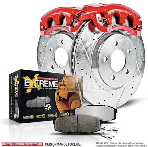 brake disc rotor �p���[�X�g�b�vKC1905-36 Z36�g���b�N/�g�E�u���[�L�L�b�g�́A�t�����g�G�N�X�J�[�V�����p�̃L�����p�[�t�� Power Stop KC1905-36 Z36 Truck/Tow Brake Kit w/Calipers for Front Excursion�y���s�A���i