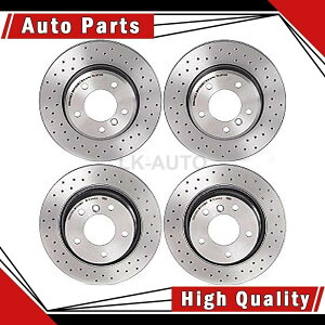 brake disc rotor BMW 323CIp̃fBXNu[L[^[̃u{tgA4 Brembo Front Rear 4 Of Disc Brake Rotors For BMW 323Ci