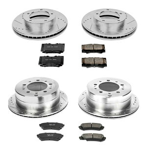 brake disc rotor Power Stop K1133-36 Z36dx̃f[eBgbNTOW LX470p̃NbNu[LLbg Power Stop K1133-36 Z36 Severe-Duty Truck & Tow 1-Click Brake Kit for LX470