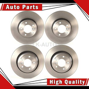 brake disc rotor BMW 525i 528ip̃fBXNu[L[^[̃u{tgA4 Brembo Front Rear 4 Of Disc Brake Rotors For BMW 525i 528i