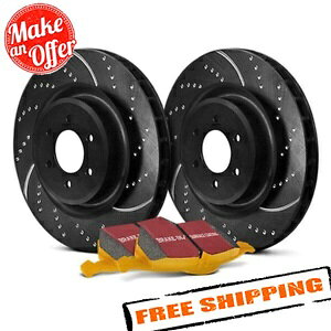 brake disc rotor EBCXe[W5X[p[Xg[ĝڂ݂ƃXbgtu[LLbg12-17AEfBA6 Quattro EBC Stage 5 Super Street Dimpled & Slotted Brake Kit for 12-17 Audi A6 Quattro