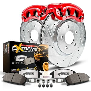 brake disc rotor KC150-36�p���[�X�g�b�v�u���[�L�f�B�X�N�ƃL�����p�[�L�b�g2�z�C�[���Z�b�g�t�����g�V�����N�G�X�g KC150-36 Powerstop Brake Disc and Caliper Kits 2-Wheel Set Front New for Quest�y���s�A���i�z