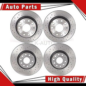 brake disc rotor tHNX[Qr[gWFb^p̃fBXNu[L[^[̃u{tgA4 Brembo Front Rear 4 Of Disc Brake Rotors For Volkswagen Beetle Jetta