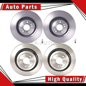 brake disc rotor ZfXxcGL320p̃fBXNu[L[^[̃u{tgA4 Brembo Front Rear 4 Of Disc Brake Rotors For Mercedes-Benz GL320