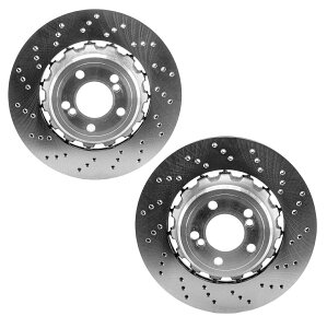 brake disc rotor SHWptH[}XyAZbg2A370mmfBXNu[L[^[BMW F80 F82 F83 F87 SHW Performance Pair Set 2 Rear 370mm Disc Brake Rotors For BMW F80 F82 F83 F87