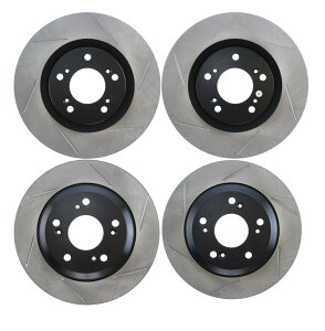 brake disc rotor STOPTECH 2000-2009 Honda S2000 AP1 AP2tgуAXbgtu[L[^[fBXN STOPTECH 2000-2009 HONDA S2000 AP1 AP2 FRONT AND REAR SLOTTED BRAKE ROTORS DISCS