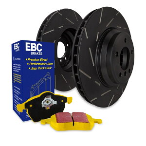 brake disc rotor EBC�u���[�LS9KF1243 S9�L�b�g�C�G���[�X�^�b�t��USR���[�^�[�Ƀt�B�b�g�G�N�X�v���[���[�t���b�N�XMK EBC Brakes S9KF1243 S9 Kits Yellowstuff and USR Rotors Fits Explorer Flex MKS�y���s�A���i�z